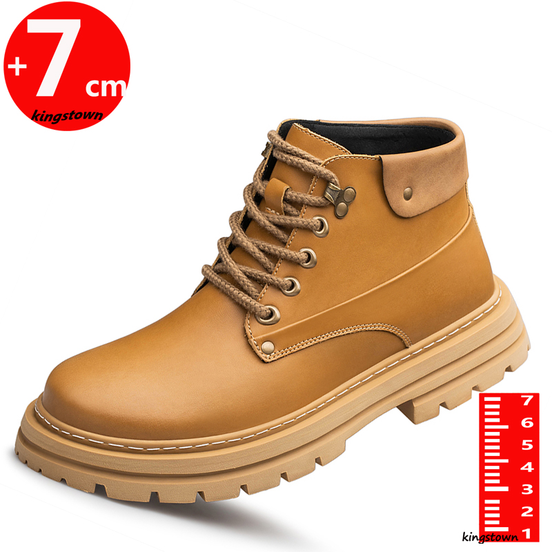 Weightlifting Shoes - Men's Height Increasing Elevator Shoes Man