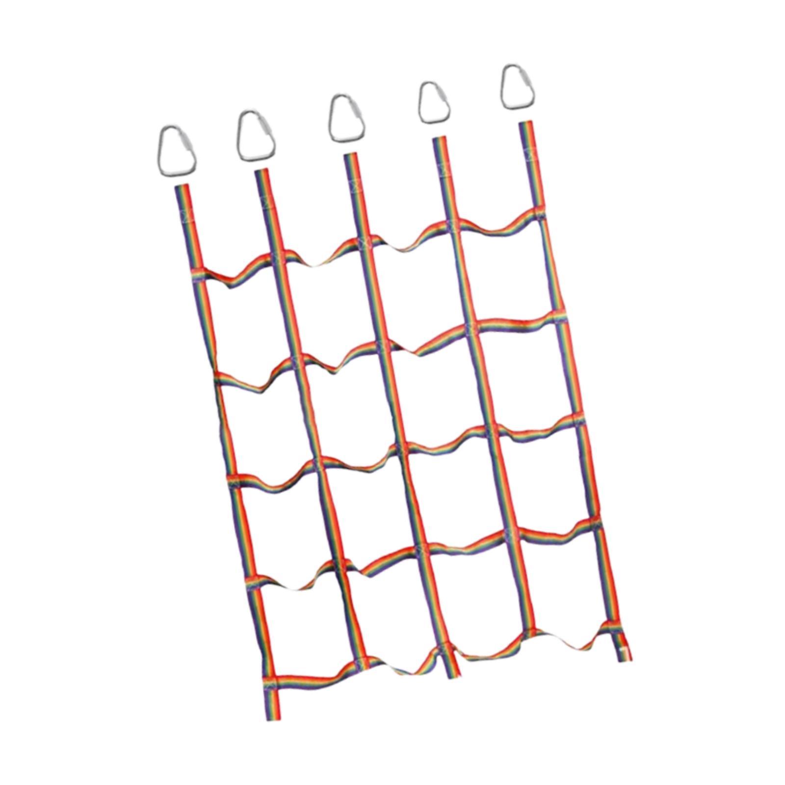 Kids Climbing Net Rainbow Rope - Rope Climb review and price