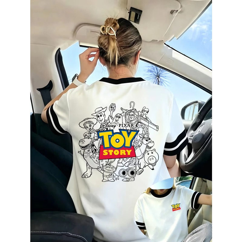 Ladies Toy Story T‑shirt Crew  - Chalk Bag review and price