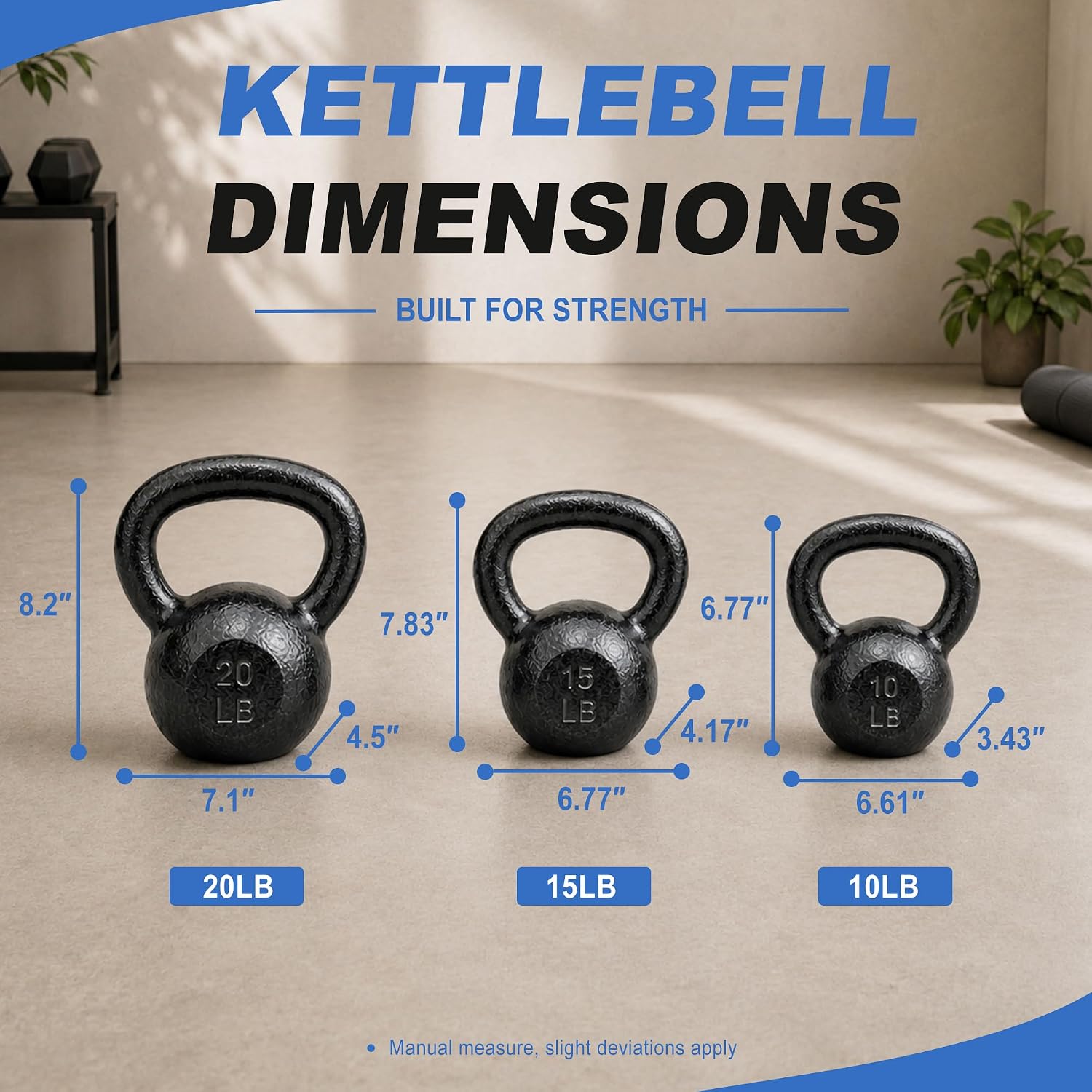 Cast Iron Kettlebells 5-50 LB  - Kettlebell review and price