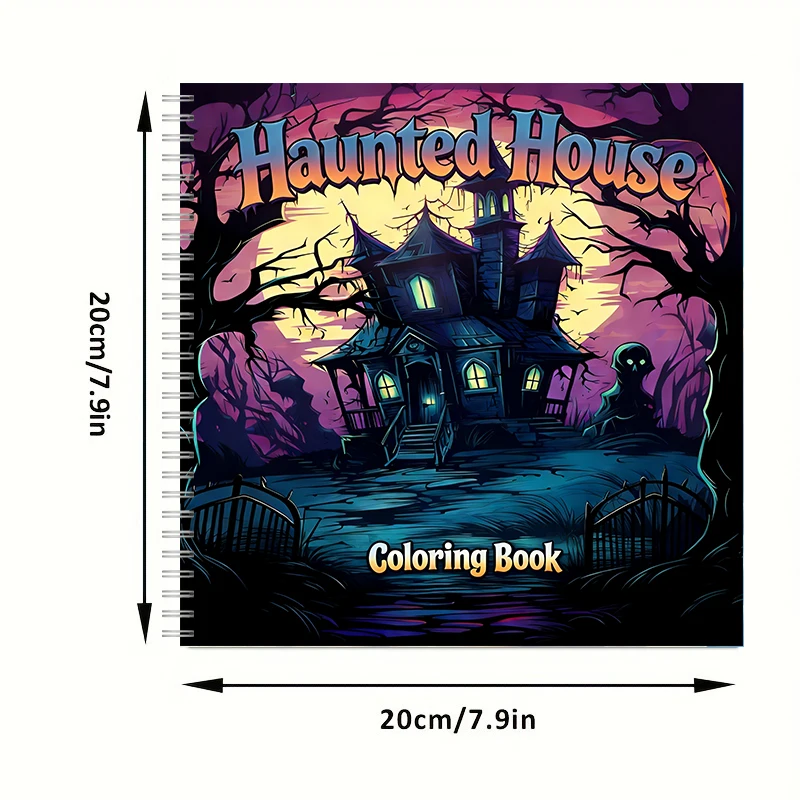 Haunted House Coloring Book fo - Chalk Bag review and price